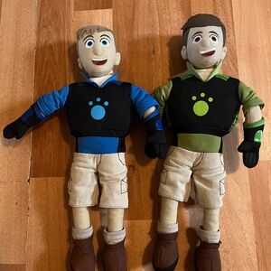 Wild Kratts DollS Plus PAIR Martin & Chris Kratt Brothers